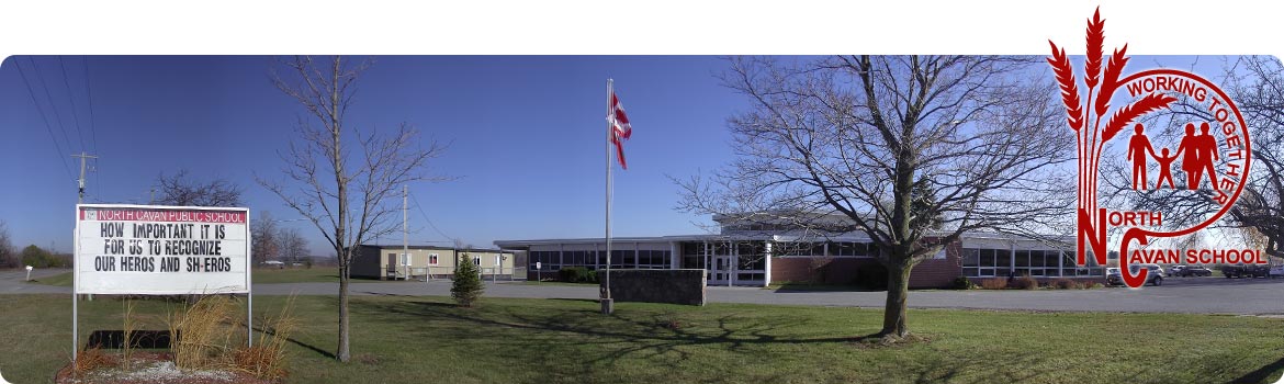 Image of front entrance of the school.