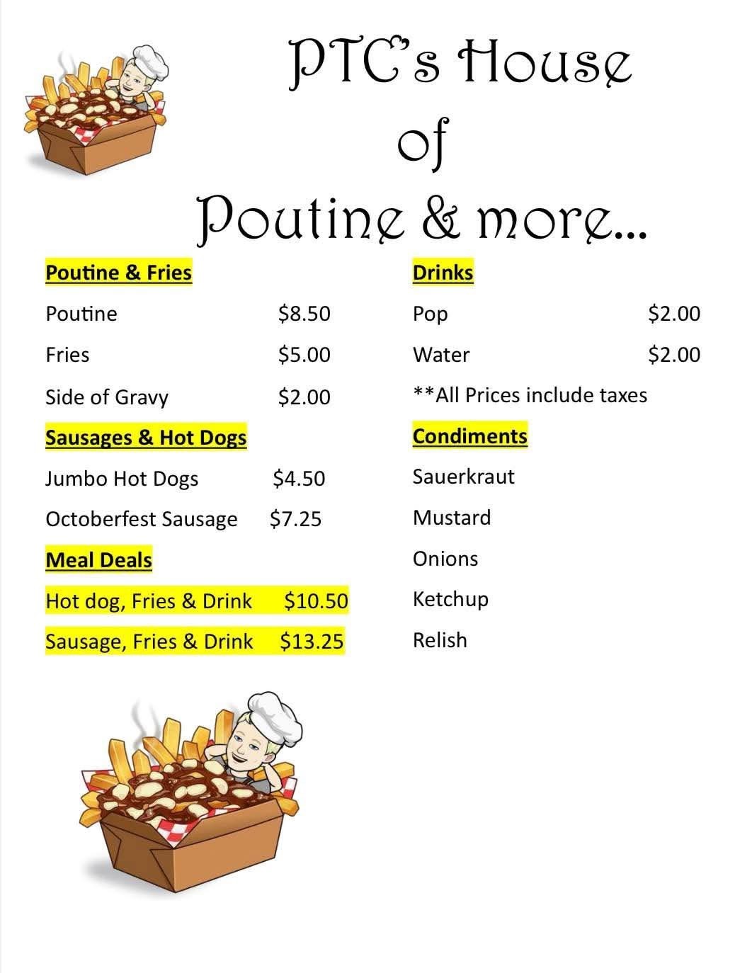 Food Prices for the Fun Fair
